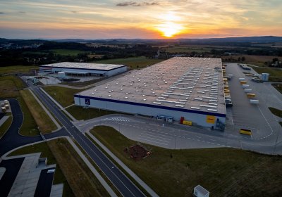 Skladová hala - Tchibo